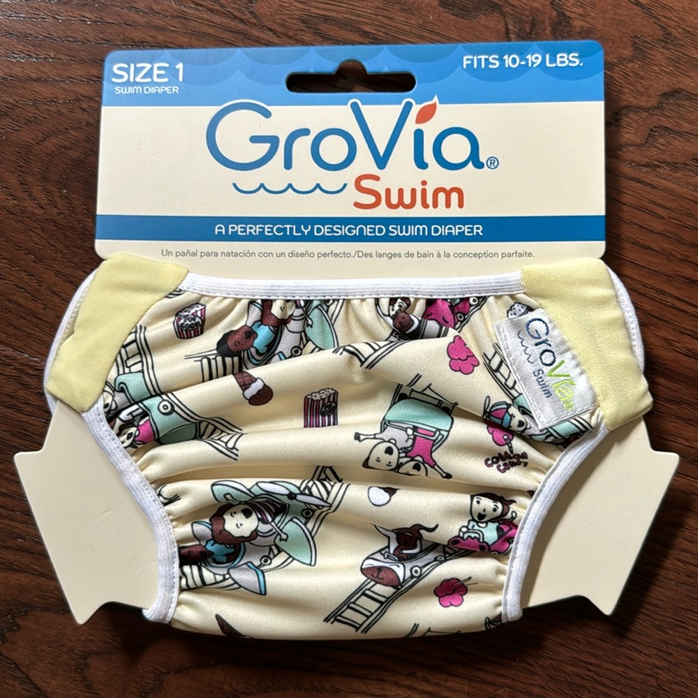 GroVia Swim Diaper - Size 1 - Funfair